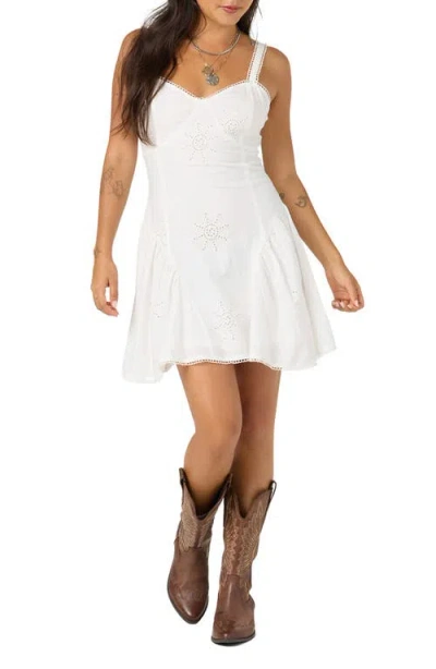 O'neill Conor Sunshine Eyelet Minidress In Multi