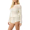 O'neill Consuelo Open Stitch Cover-up Sweater