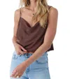 O'neill Corrine Top In Mocha In Brown
