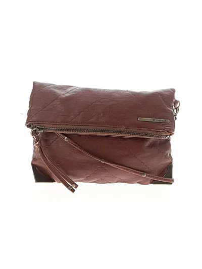 Pre-owned O'neill Crossbody Bag In Burgundy
