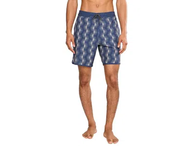 O'neill Cruzer Scallop 18 Boardshorts Men's Swimwear Navy: 38, Polyester/elastane