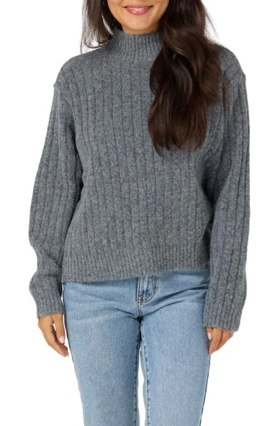 O'neill Cypress Mock Neck Sweater In Gray