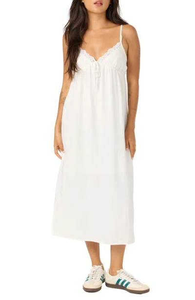 O'neill Dayna Midi Slipdress In White