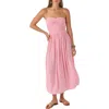 O'neill Juniors' Devyn Sleeveless Midi Dress In Peony