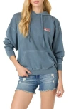 O'neill Drift Graphic Hoodie In Washed Slate