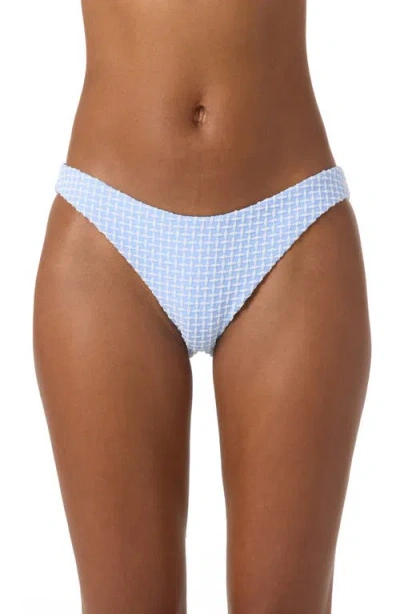 O'neill Driftwood Dobby Rockley Bikini Bottoms In Blue