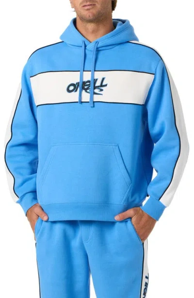 O'neill Early Embroidered Logo Hoodie In Blue