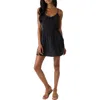 O'neill Eliana Seersucker Minidress In Black
