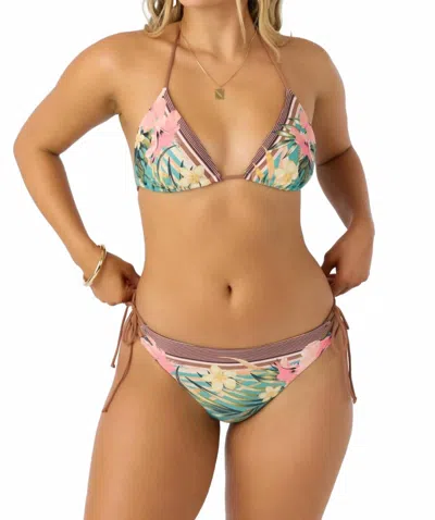 O'neill Estella Tile Jensen Bikini Bottom In Multi Clr