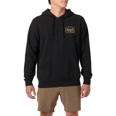 O'neill Fifty-two Cliffs Hoodie In Black