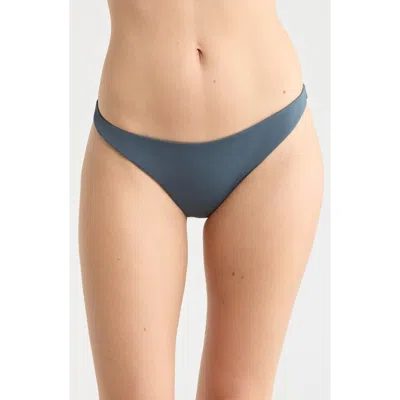 O'neill Flamenco Saltwater Solids Bikini Bottoms In Blue