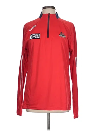 Pre-owned O'neill Fleece Jacket In Red