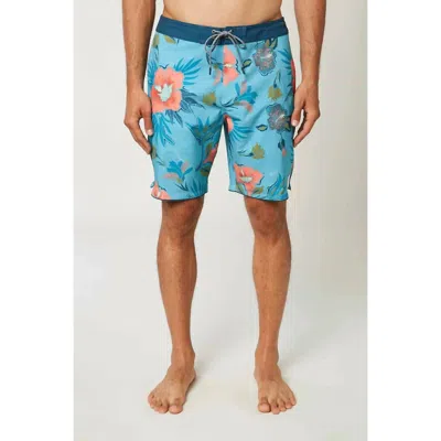 O'neill Foundation Cruzer Boardies In Turquoise In Blue