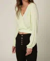 O'neill Freely Top In Mint In Yellow