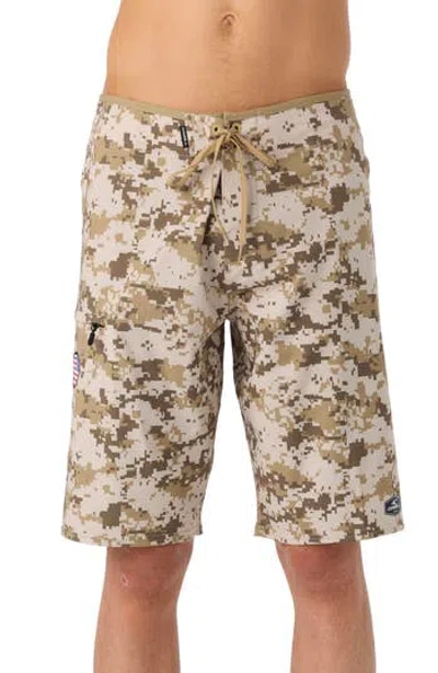 O'neill Gi Jack Boardshorts In Desert Camo
