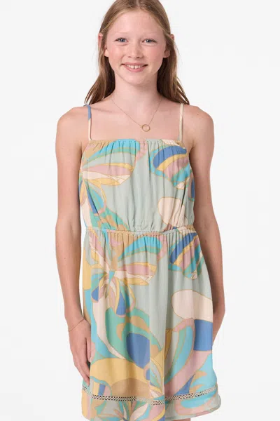 O'neill Girl's Alden Butterfly Mini Dress In Multi