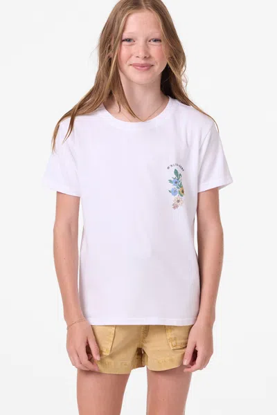 O'neill Girl's Angie T-shirt In White