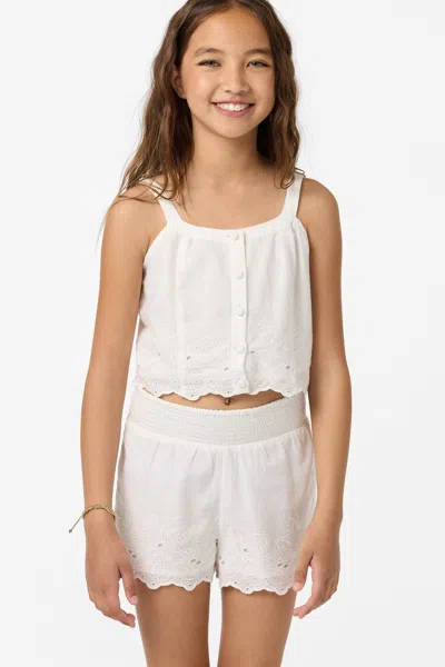 O'neill Girl's Annalee Shorts In White