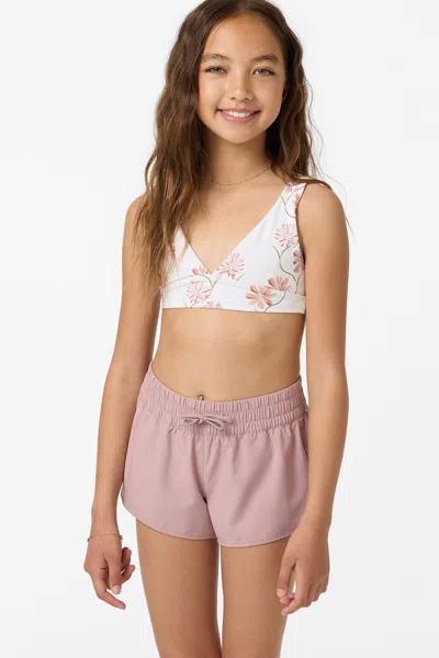 O'neill Girl's Balboa 2" Board Shorts In Yellow
