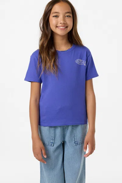 O'neill Girl's Board Angie T-shirt In Blue