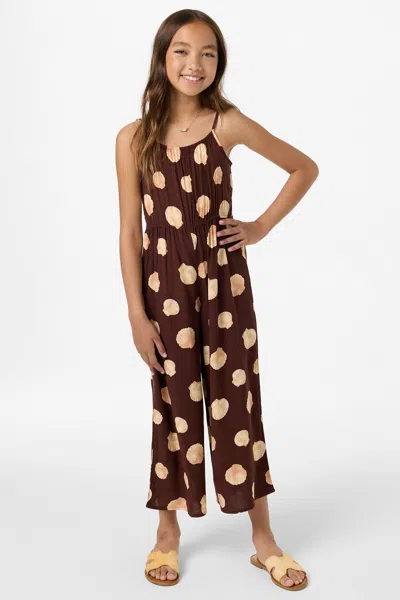 O'neill Girl's Liana Camila Shell Jumper In Brown