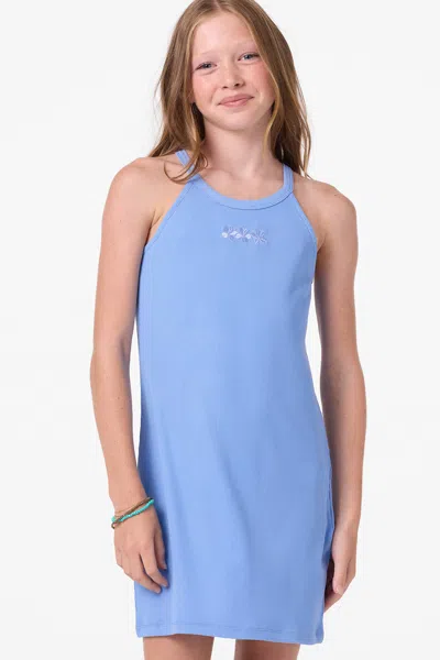 O'neill Girl's Price Mini Dress In Blue