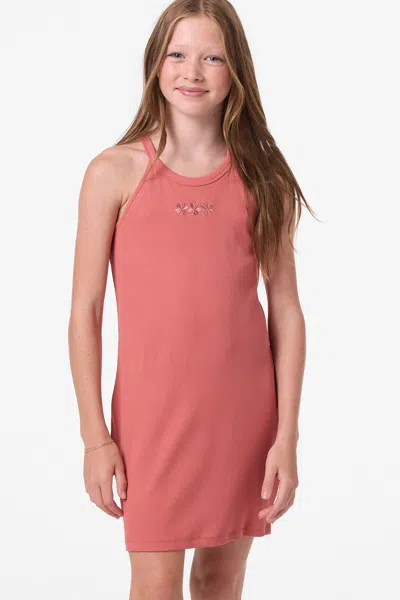 O'neill Girl's Price Mini Dress In Pink