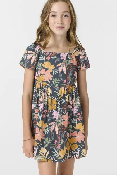 O'neill Girl's Rae Mini Dress In Multi