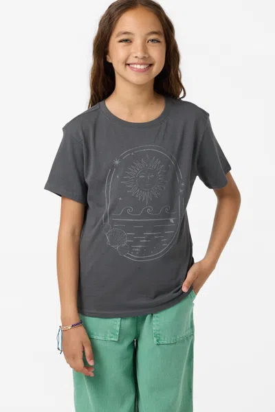 O'neill Girl's Sun Shell Angie T-shirt In Purple