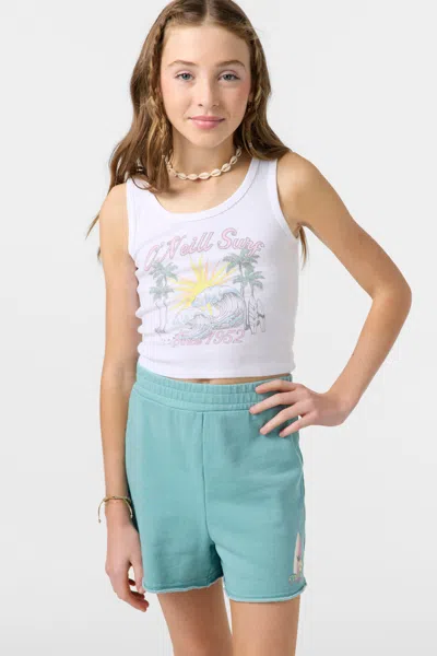 O'neill Girl's Tori Lounge Shorts In Brown