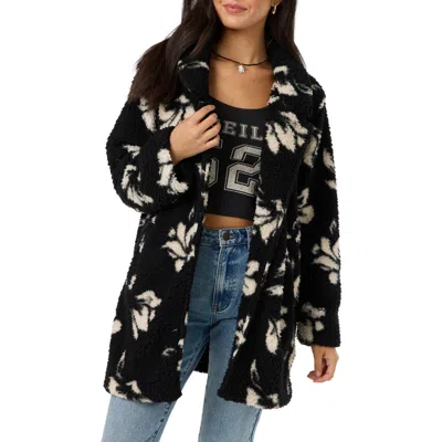 O'neill Harper High Pile Fleece Jacket In Blue