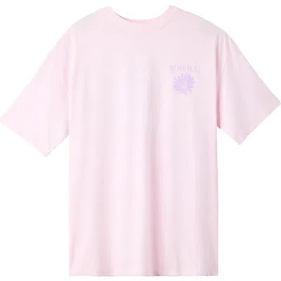 O'neill Heritage Daisy Graphic Oversized T-shirt In Transparent