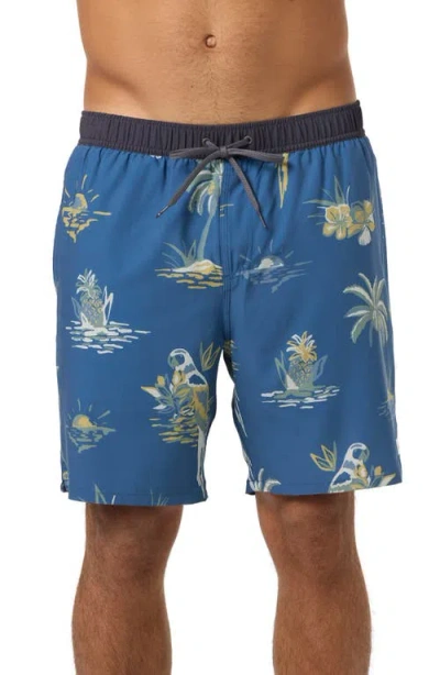 O'neill Hermosa Swim Trunks In Blue
