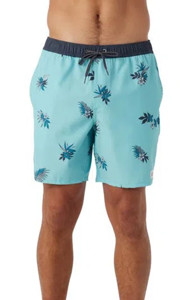 O'neill Hermosa Swim Trunks In Aqua Haze