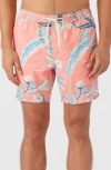 O'neill Hermosa Swim Trunks In Coral