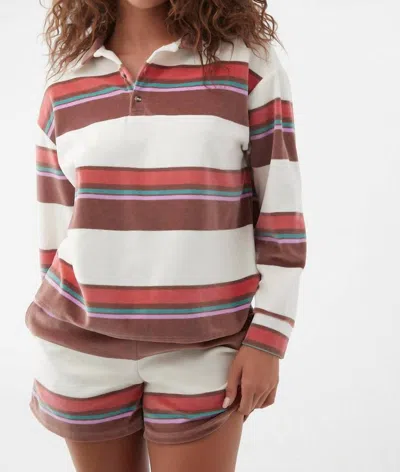 O'neill Hobbs Polo In Nutmeg In Multi