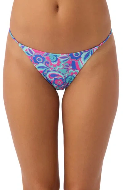O'neill Hot Spell Redondo Bikini Bottoms In Multi Colored