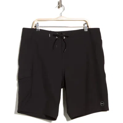 O'neill Hyperfreak Divergent Water Resistant Swim Trunks In Brown
