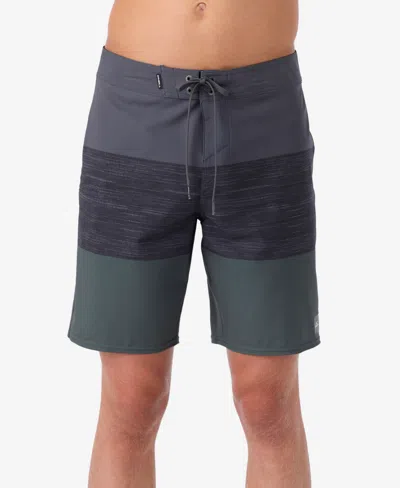 O'neill Hyperfreak Heat Block 19" Boardshorts In Dark Olive