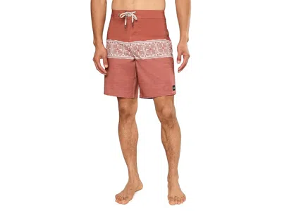 O'neill Hyperfreak Heat Block 19'' Boardshorts Men's Swimwear Chutney: 30 In Burgundy