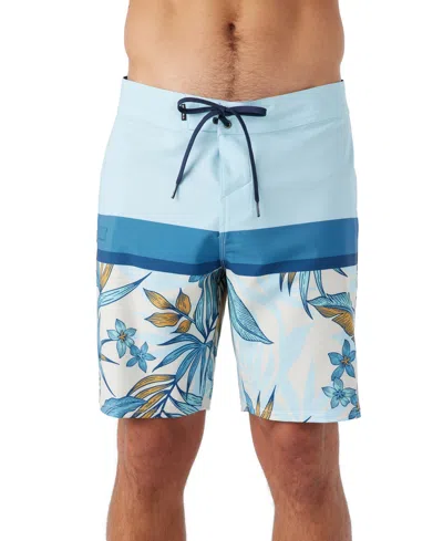 O'neill Hyperfreak Heat Block 19" Boardshorts In Sky Blue