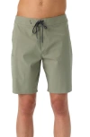 O'neill Men's Hyperfreak Heat Solid 19 Boardshorts In Sage