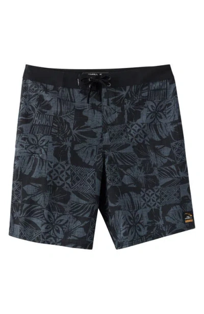 O'neill Hyperfreak Heat Hawaii Board Shorts In Gray