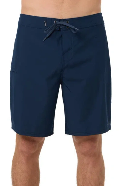 O'neill Hyperfreak Heat Lifeguard Board Shorts In Blue