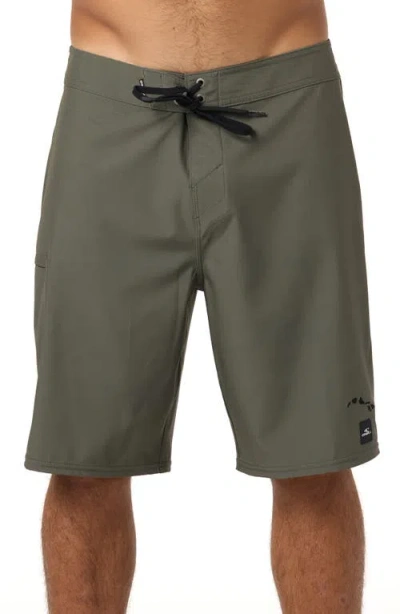 O'neill Hyperfreak Heat Solid Hawaii 2 Board Shorts In Green