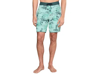 O'neill Hyperfreak Mysto Scallop 19" Boardshorts In Blue