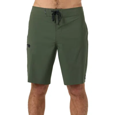 O'neill Hyperfreak Tech Solid Board Shorts In Green