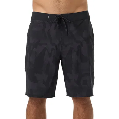 O'neill Hyperfreak Trvlr Enduro Swim Shorts In Black