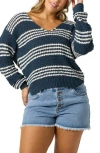 O'neill Iyla Crochet Sweater In Gray