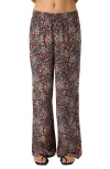 O'neill Juniors' Jonie Floral Ditsy-print Pants In Multi